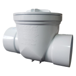 Válvula check anti-retorno 110mm PVC para desagüe PCP